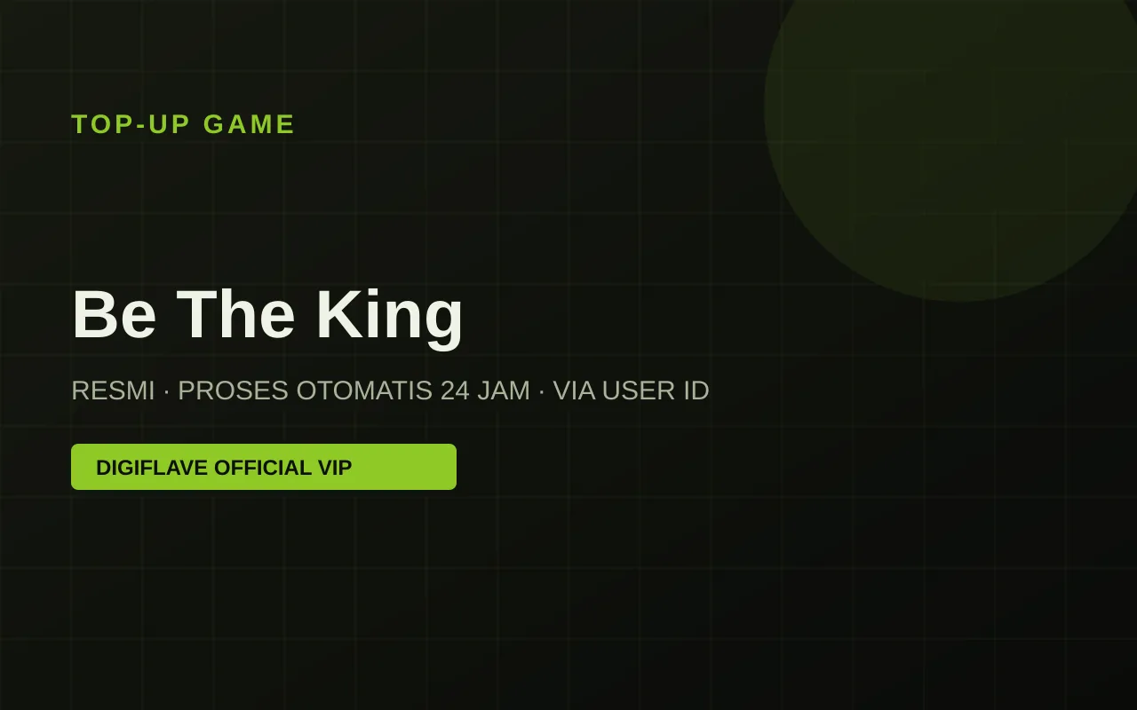 Top-up Be The King — Flavegame Store
