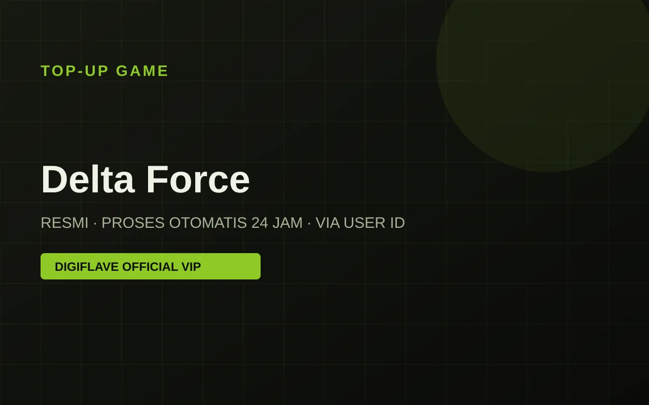 Top-up Delta Force — Flavegame Store