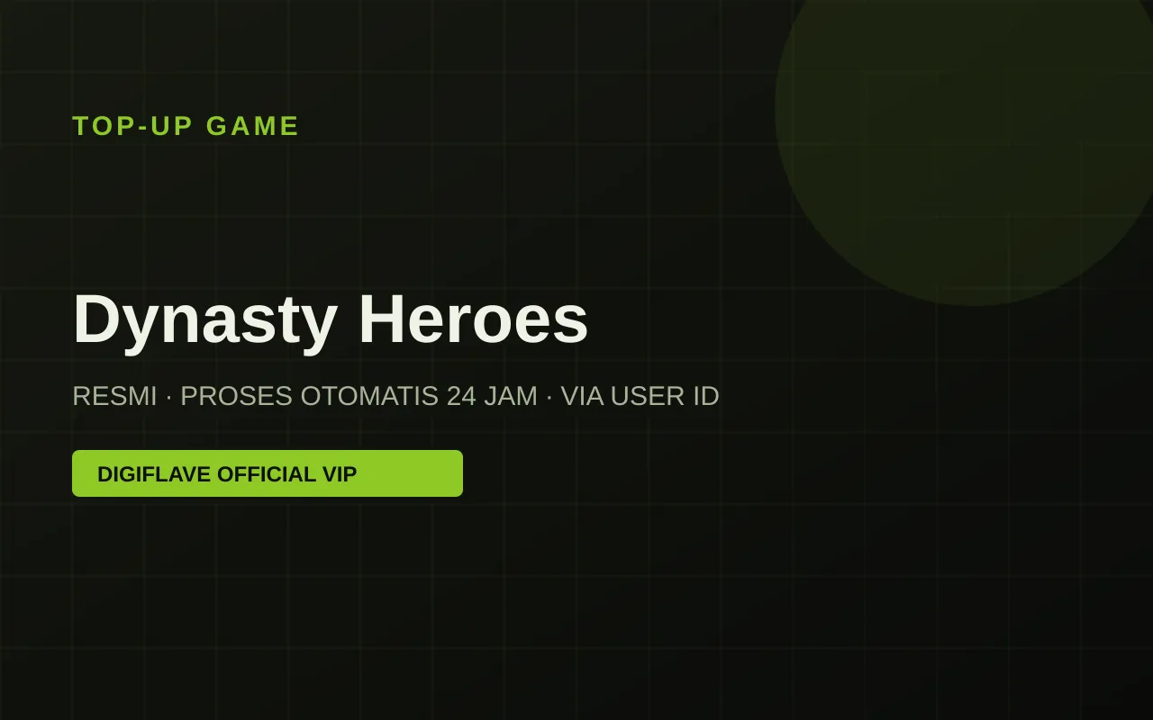 Top-up Dynasty Heroes — Flavegame Store