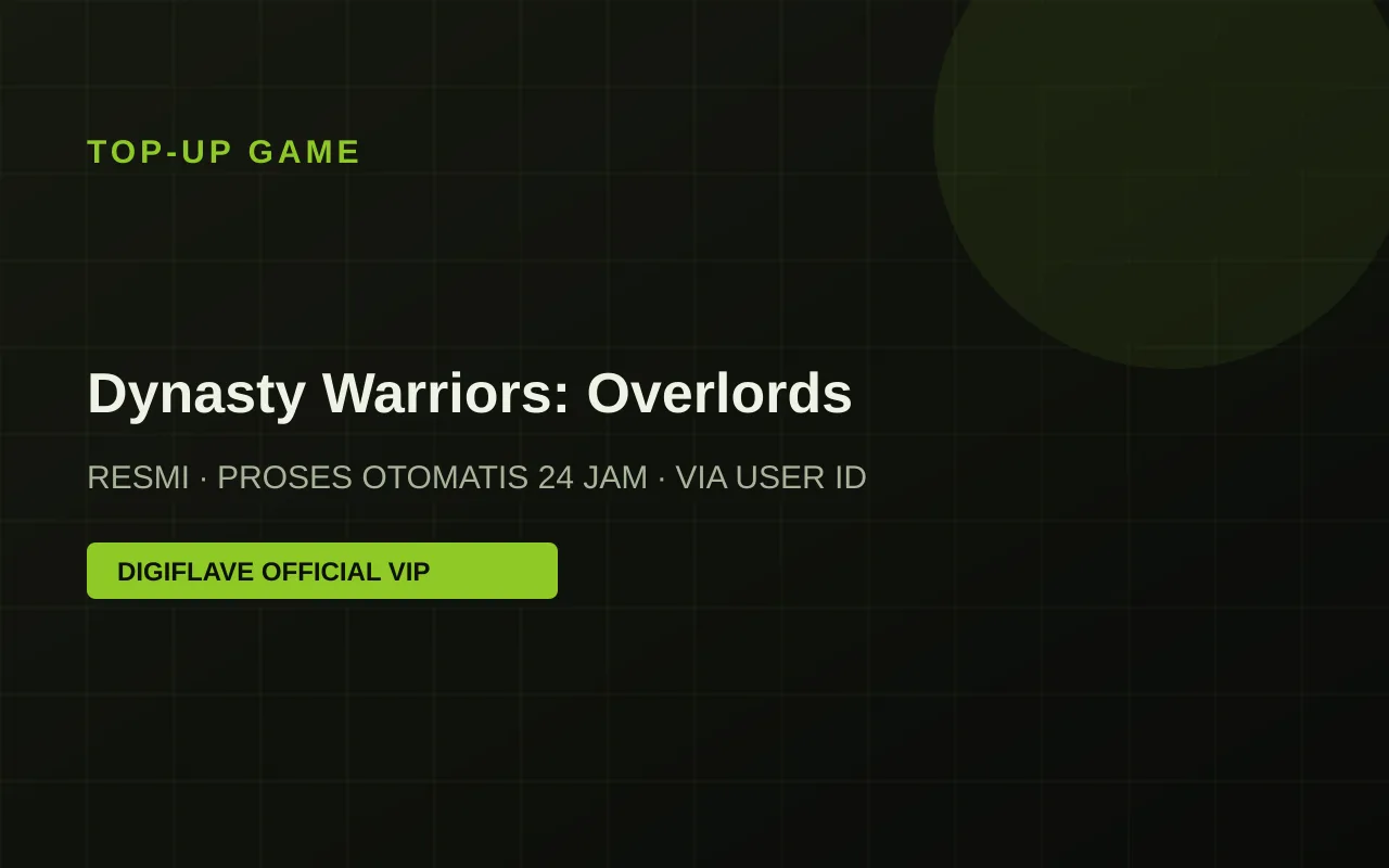Top-up Dynasty Warriors: Overlords — Flavegame Store