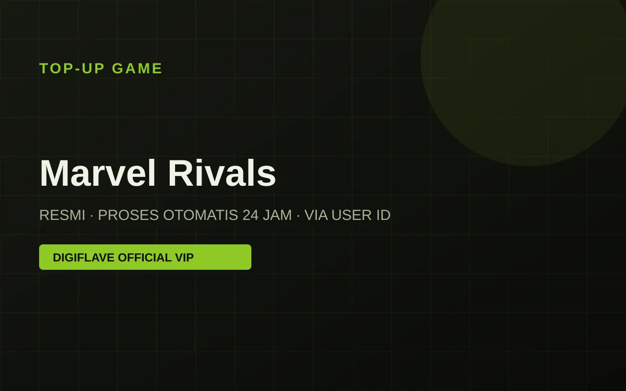 Top-up Marvel Rivals — Digiflave Official VIP