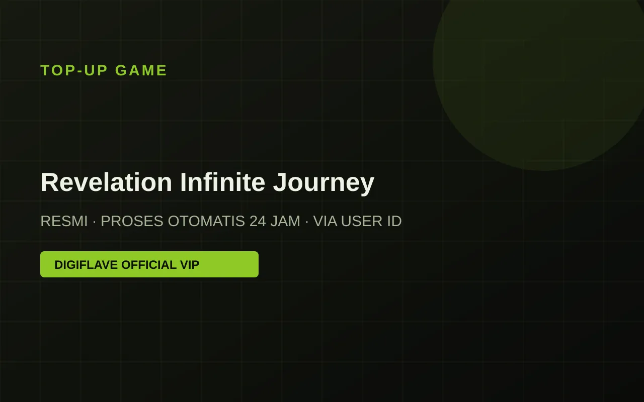 Top-up Revelation Infinite Journey — Digiflave Official VIP