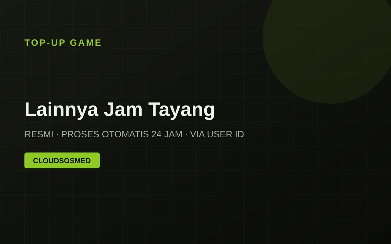 Jam Tayang Lainnya